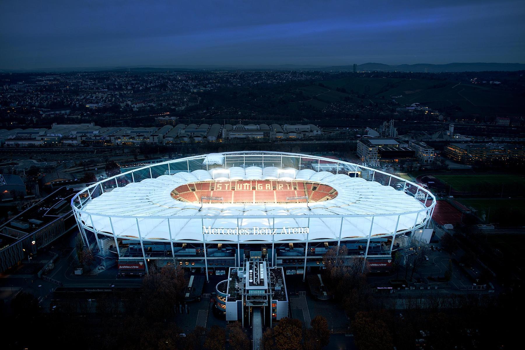 Neckarstadion — Herzblut – Fine-Art-Fotografie von Daniel Stauch
