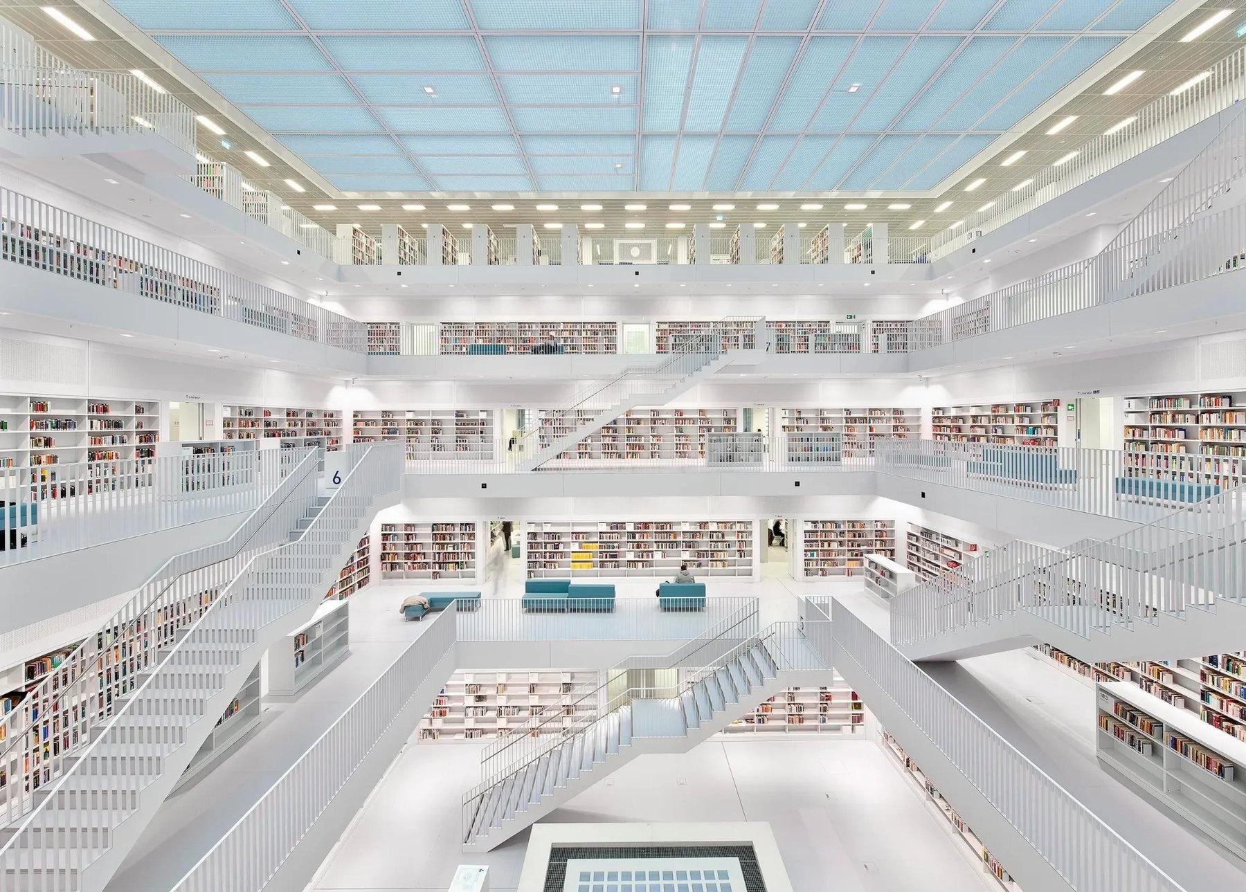 Fine-Art-Fotografie der Stadtbibliothek Stuttgart – Daniel Stauch